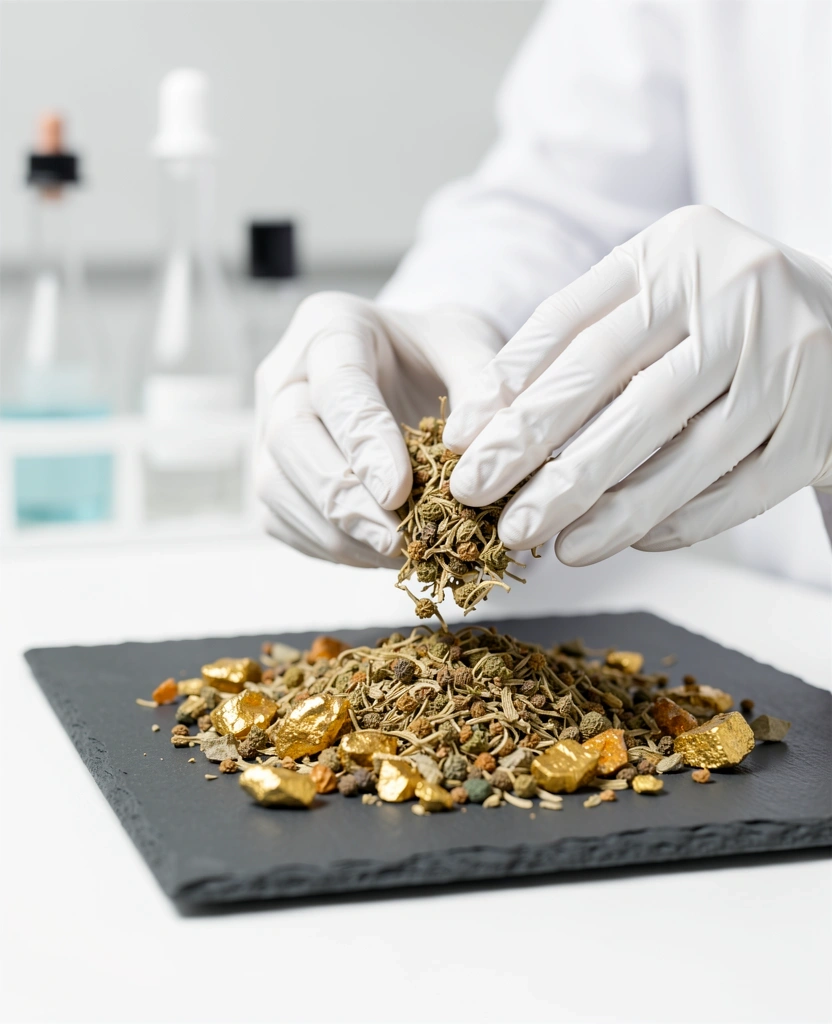 Botanische Rohstoffe in Laborqualität